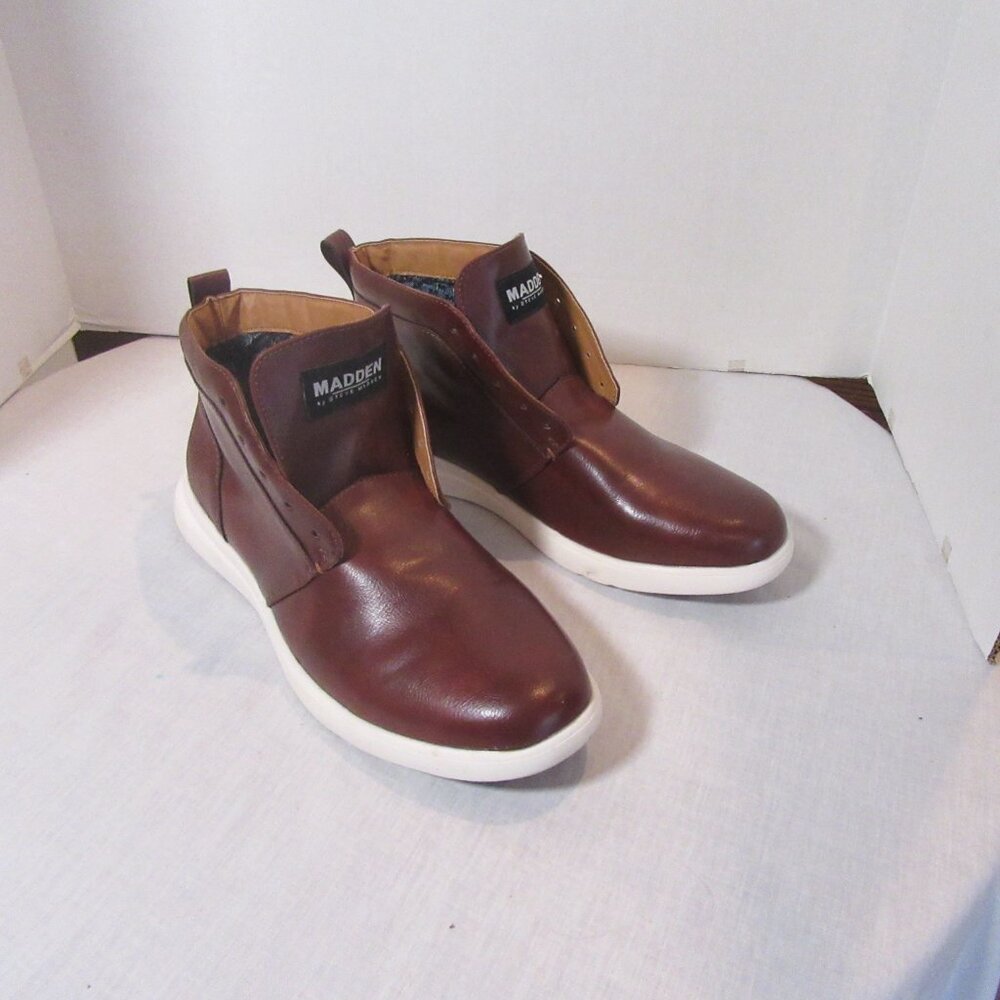 Steve Madden Men's M-Bonty Ankle Boots Size 10.5 Brown